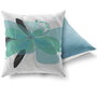 Aberto Design Cojín Multicolor 43 x 43 cm